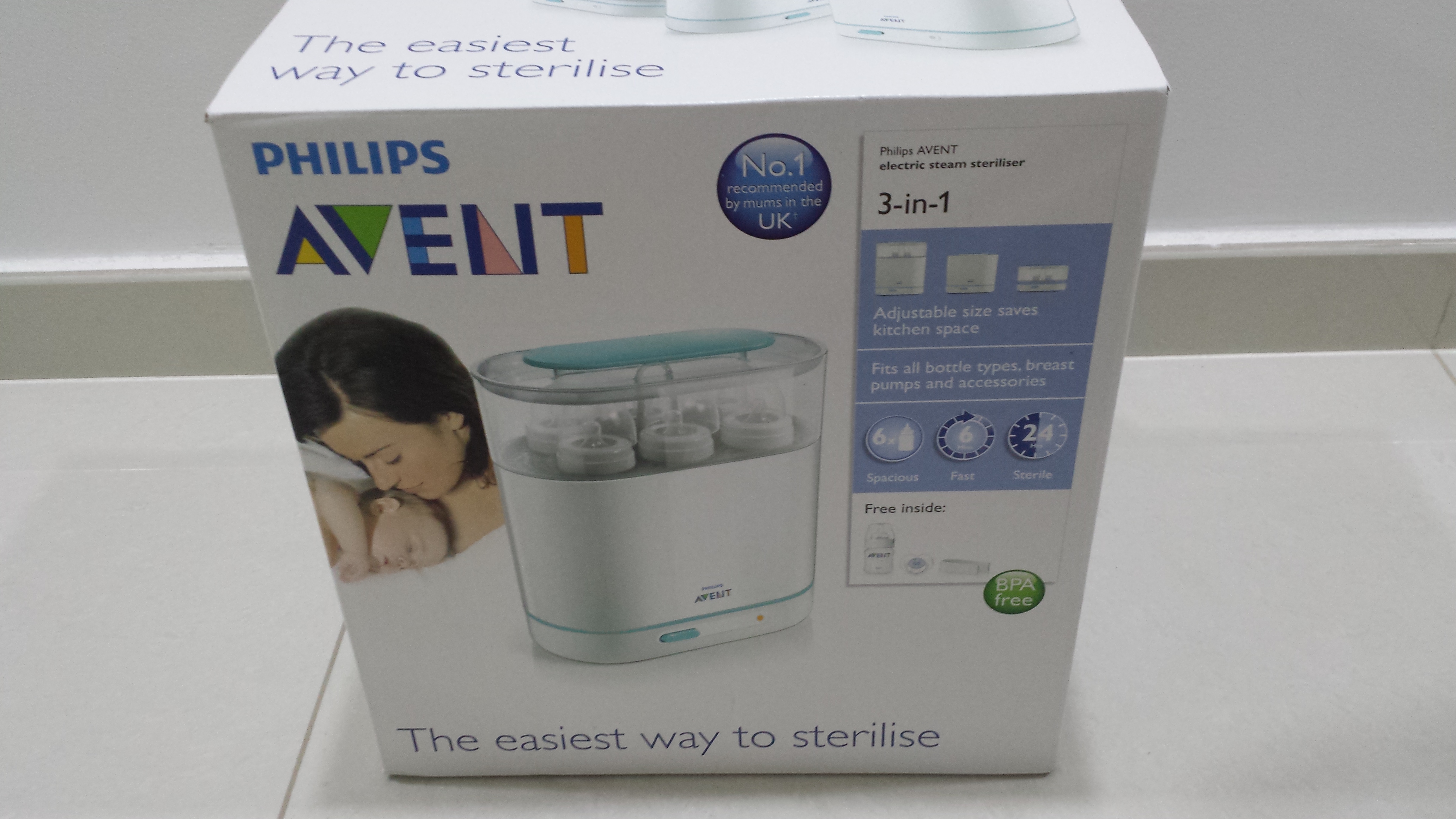 Philips avent steam sterilizer фото 38